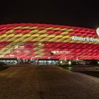 Allianz Arena mit Schleife