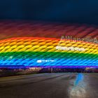 Allianz Arena München im CSD Look