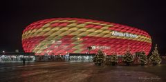 Allianz Arena München zum 1.Advent 2016