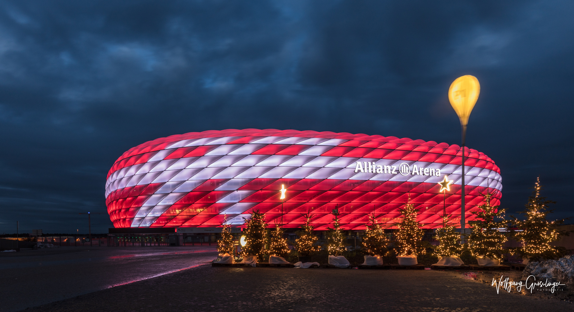 Allianz Arena München zum 1.Advent 2018