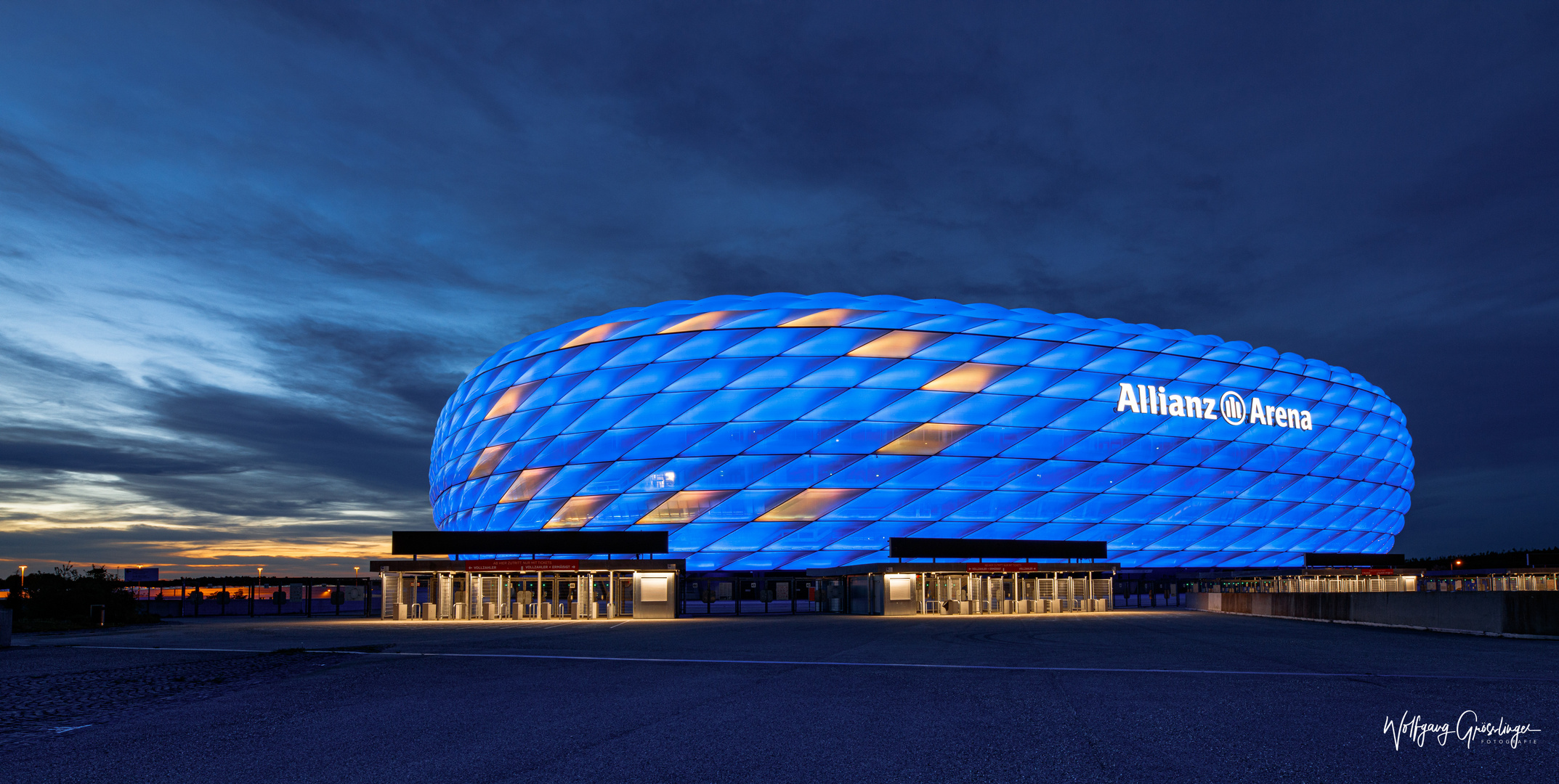 Allianz Arena München zum Europatag