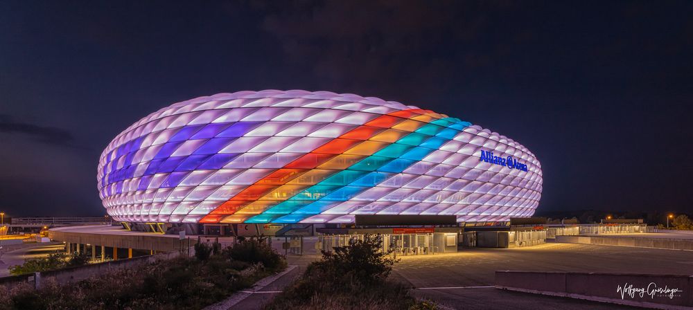 Allianz Arena München zur IAA 2021