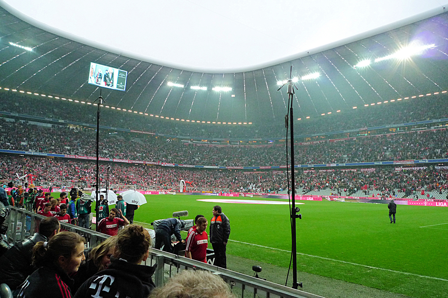 Allianz Arena Spiel:Bayern München-Hannover 96