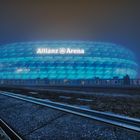 Allianz-Arena von unten für die 60-iger