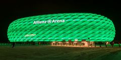 Allianz Arena zum St.Patrick's Day