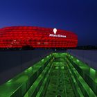 Allianzarena mit Parkhaus