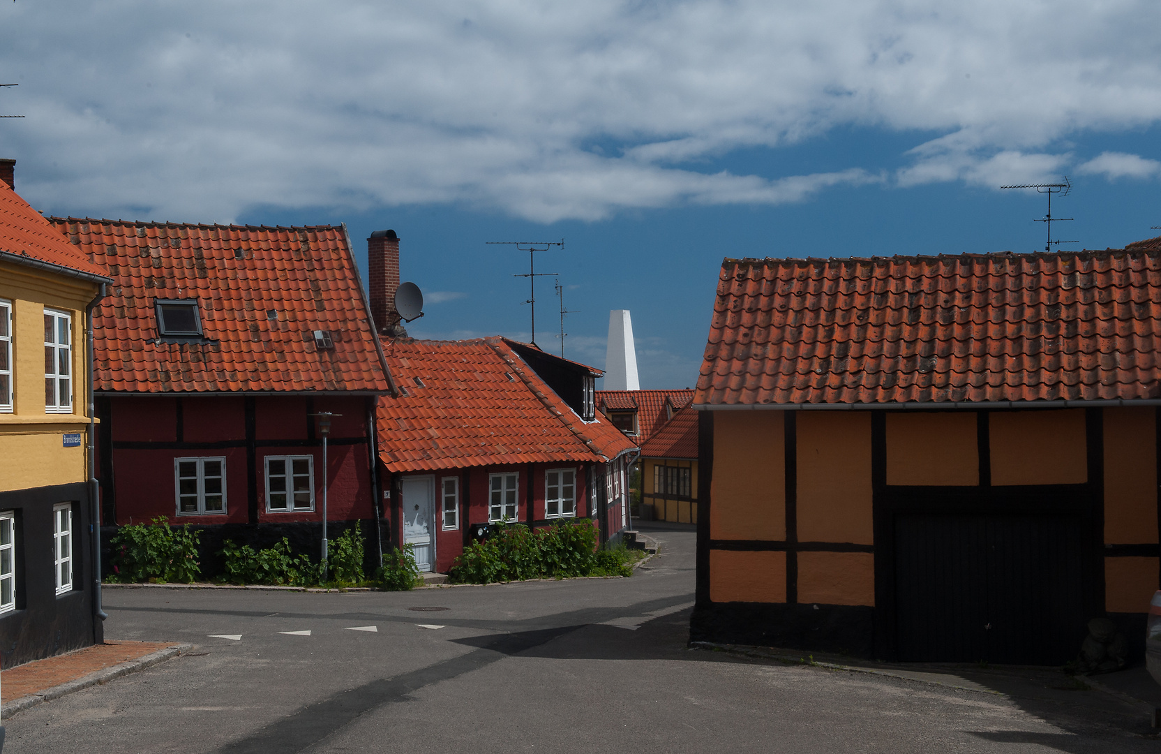 Allinge an der Nordküste Bornholms