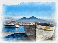 All'ombra del Vesuvio