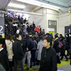 Alltägliche Rushhour in Tokio (1)