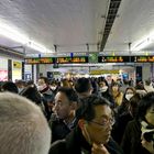 Alltägliche Rushhour in Tokio (2)