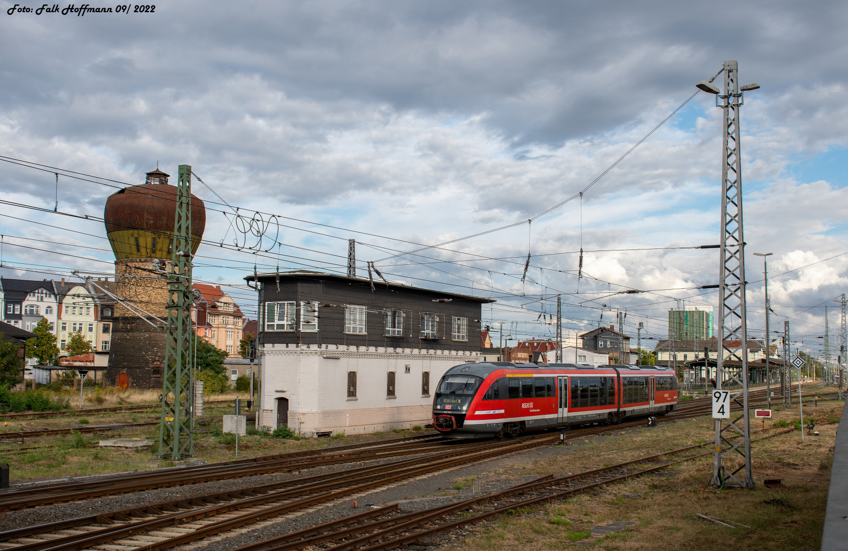 Alltäglicher Dieseltriebwagen