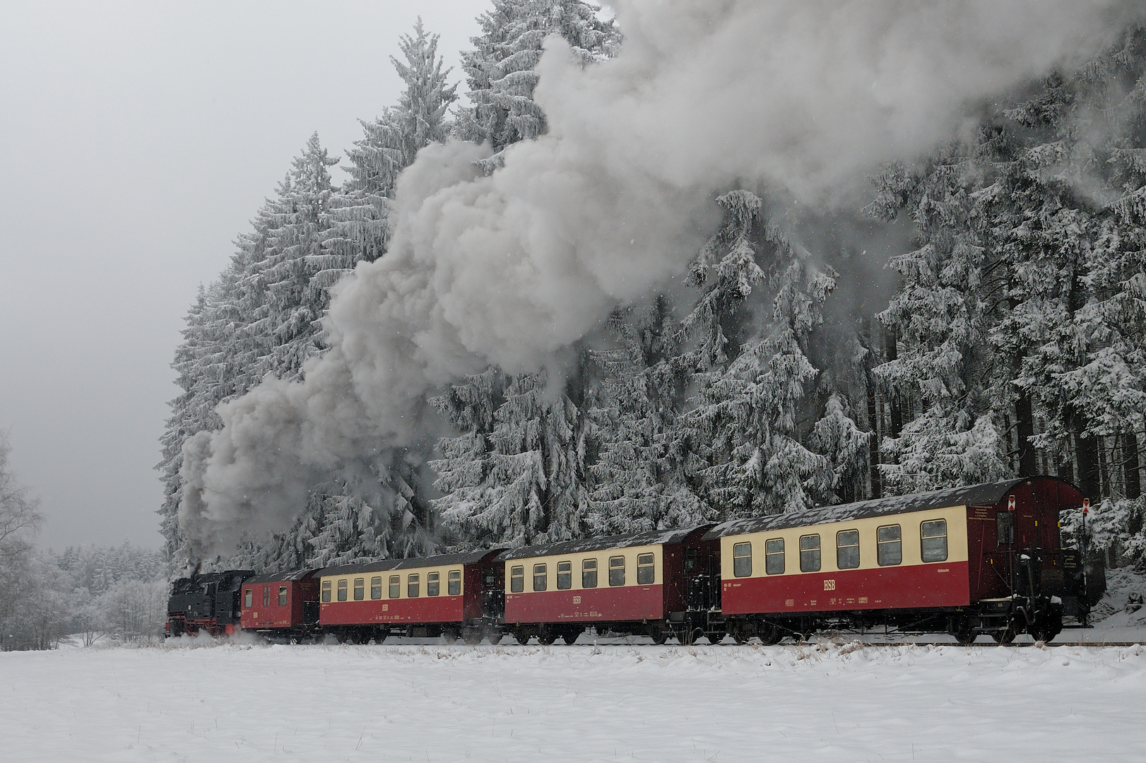 Alltäglicher Kampf mit dem Winter