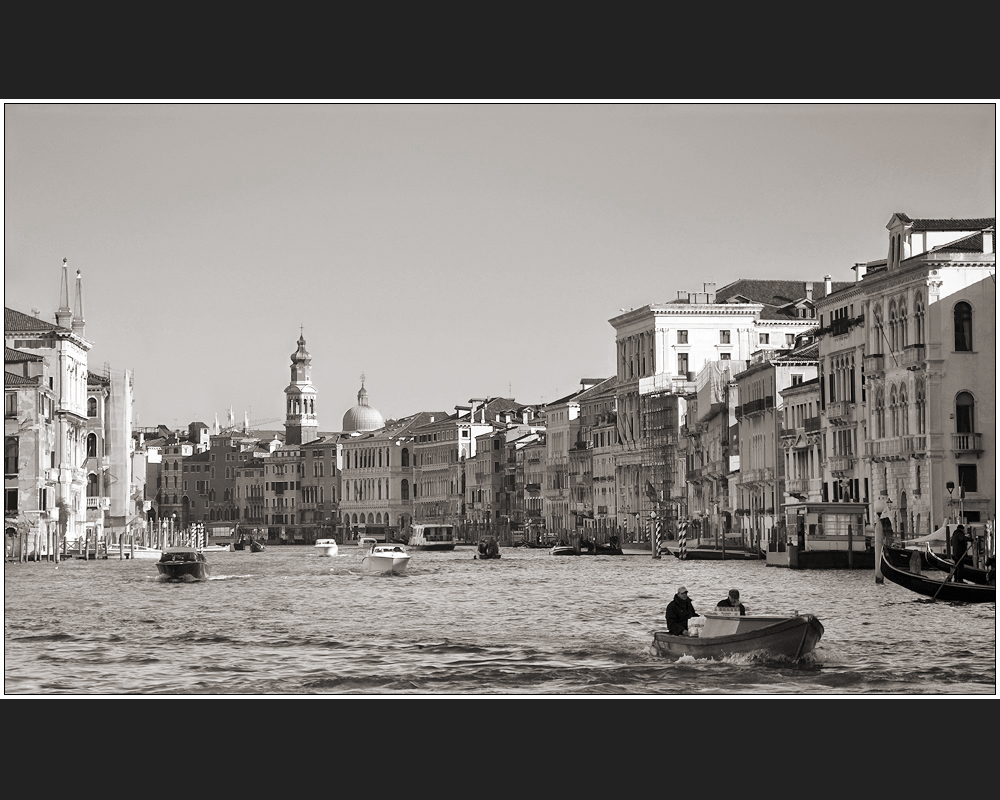 Alltag am Canal Grande