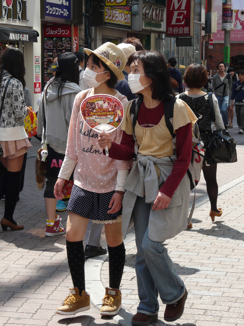 Alltag auf Tokyos Straßen