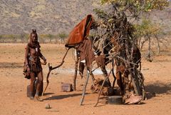 Alltag einer Himbafrau