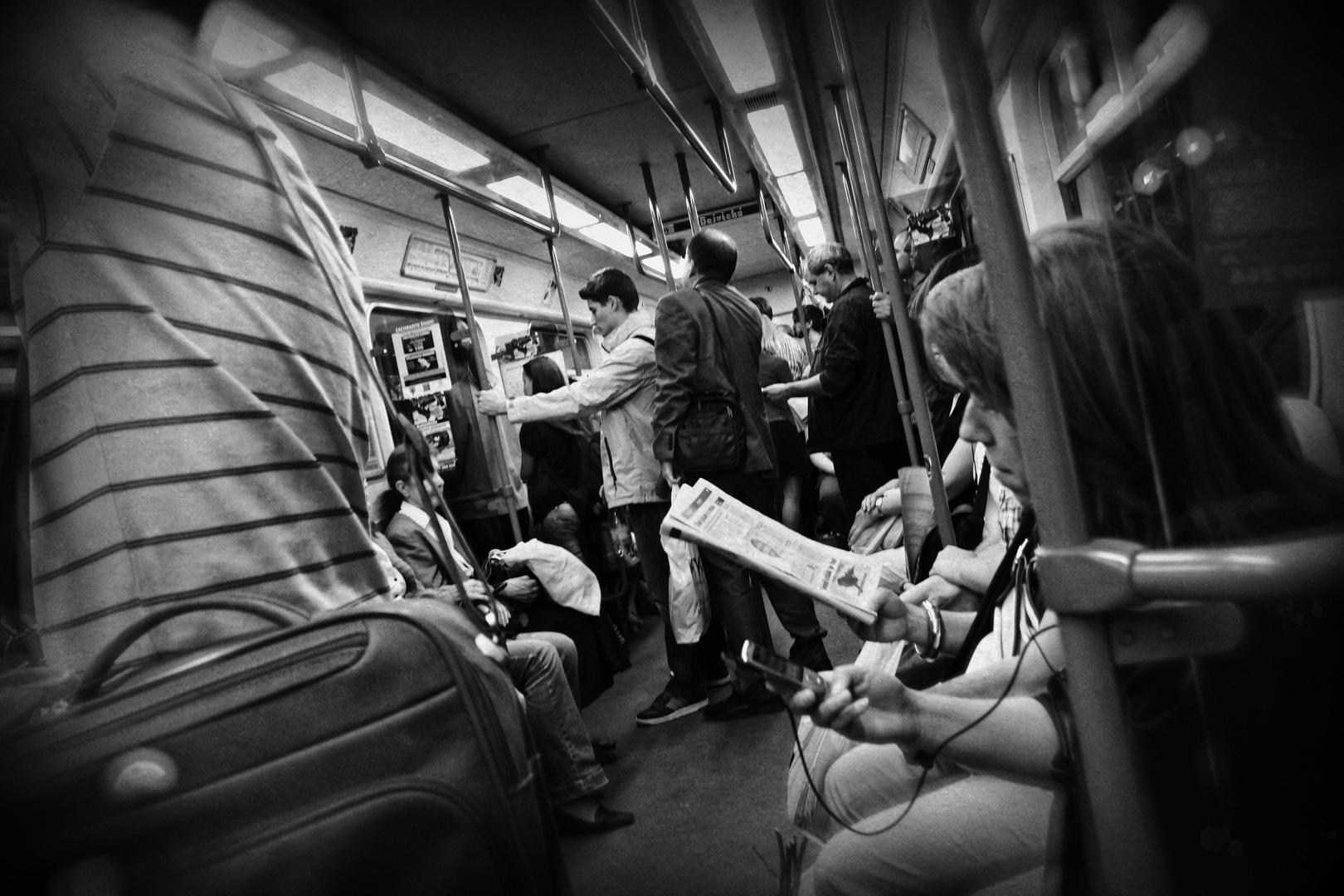 Alltag in der U-Bahn