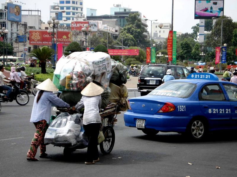 Alltag in Saigon/Vietnam