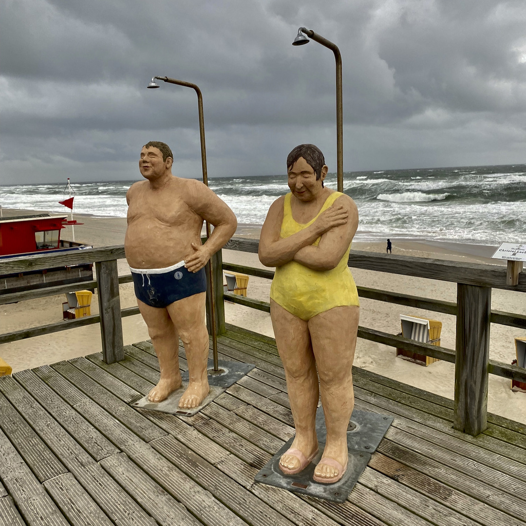 Alltagsmenschen auf Wenningstedt / Sylt