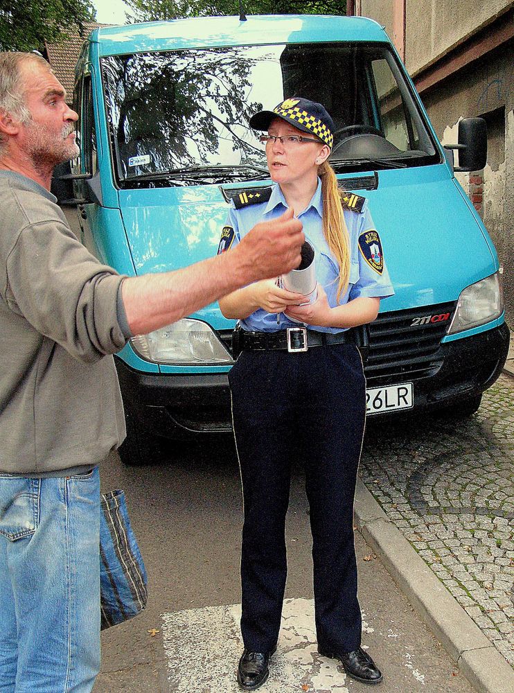 Alltagsszene auf der Straße