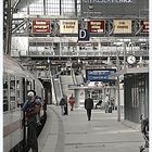 Alltagsszene Hamburg Hauptbahnhof