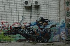 Almaty - I love graffiti