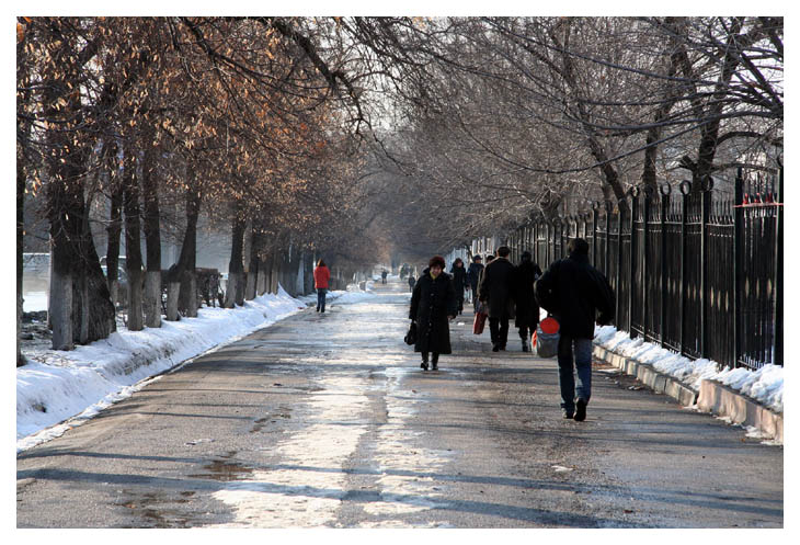 Almaty - street life