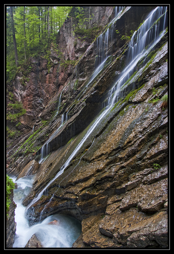 Almbachklamm von Maximilian Krae 