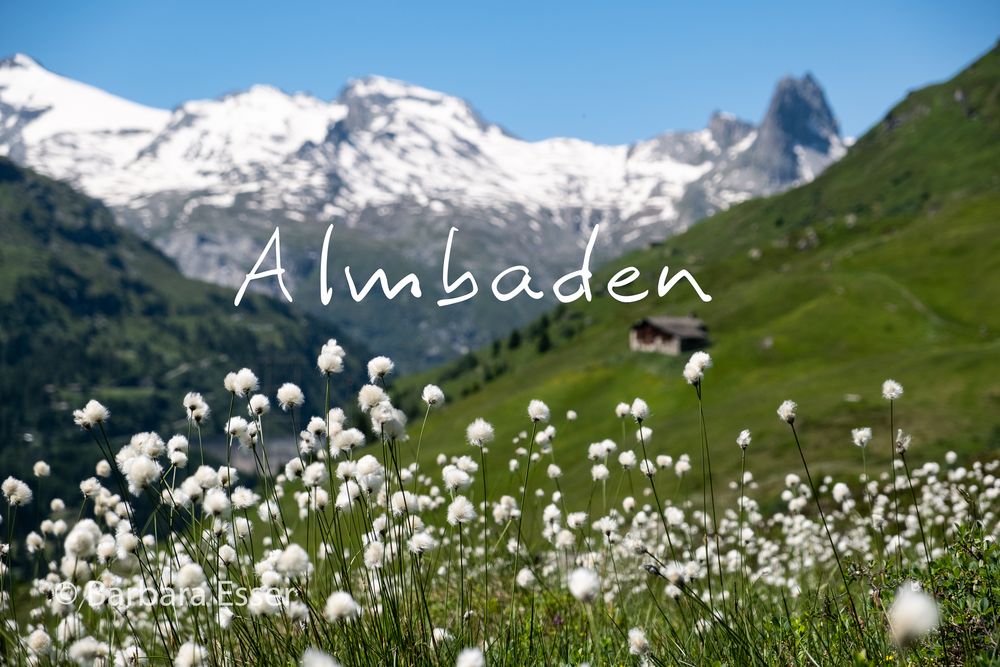 Almbaden - Graubünden Vals Richtung Zervreilstausee