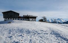 Almbauernhof beim Pass Thurn