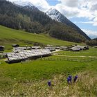 Almdorf in Südtirol