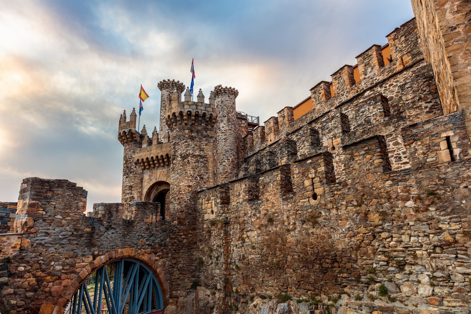 almenas castillo templario, Ponferrada