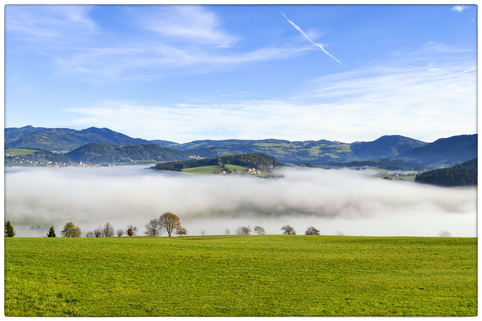 Almenland im Herbst