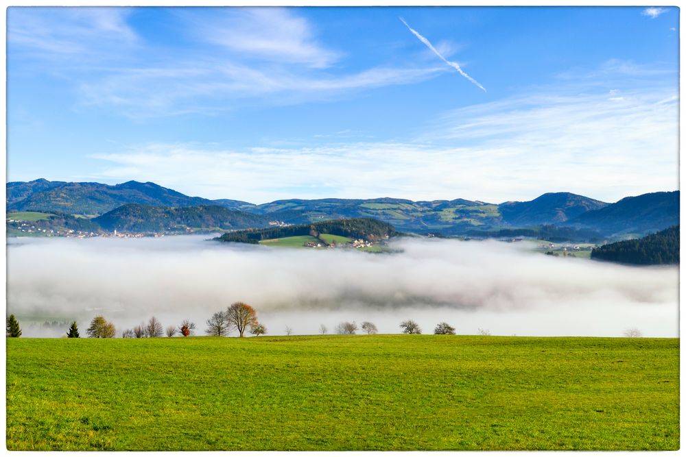 Almenland im Herbst