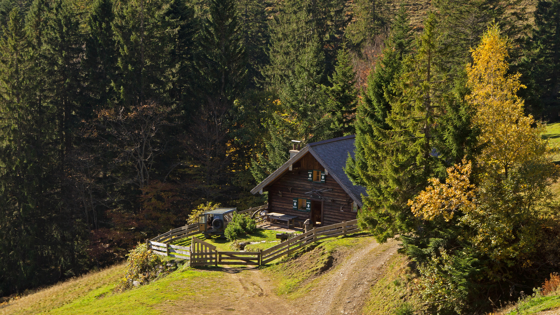 Almhütte 1