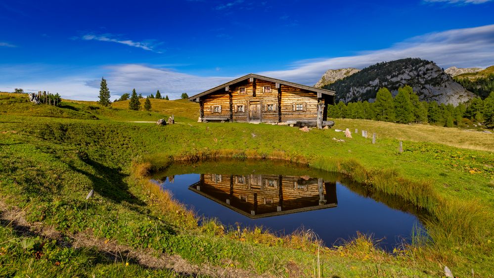 Almhütte Foto & Bild landschaft, natur, berge Bilder auf