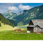 Almhütte auf der Streckwees