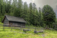 Almhütte auf der Turracher Höhe