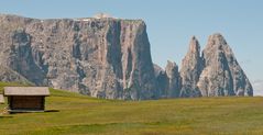 Almhütte im Schlerngebiet,