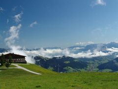 Almhütte in den Alpen