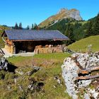 Almhütte in den Tannheimer Bergen