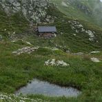 Almhütte in den Tuxer Alpen