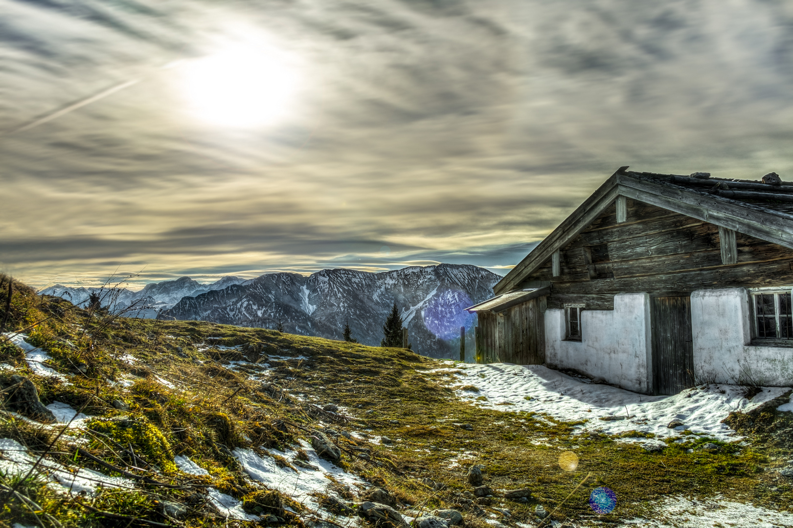 Almhütte mit Ausblick