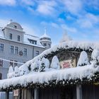 Almhütte und Verwaltungsgebäude