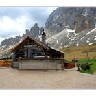 Almhütte unterhalb des Peitlerkofel