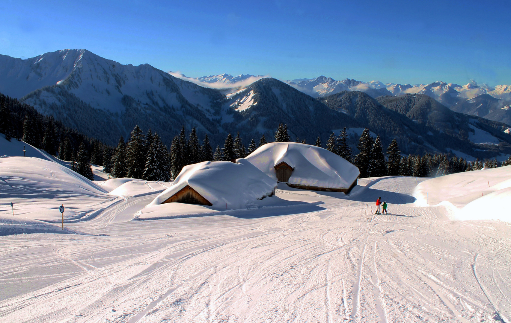 Almhütten Foto & Bild winter, schnee, hütte Bilder auf