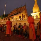 Almosengeben Luang Prabang Laos