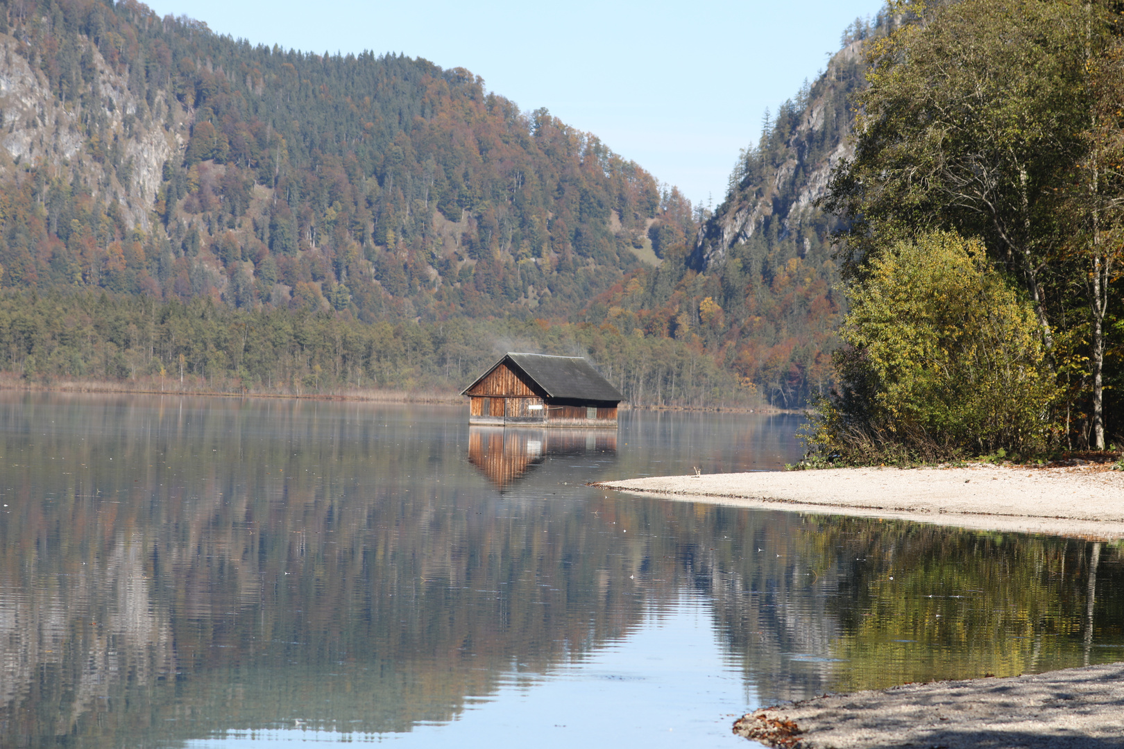 Almsee im Herbst