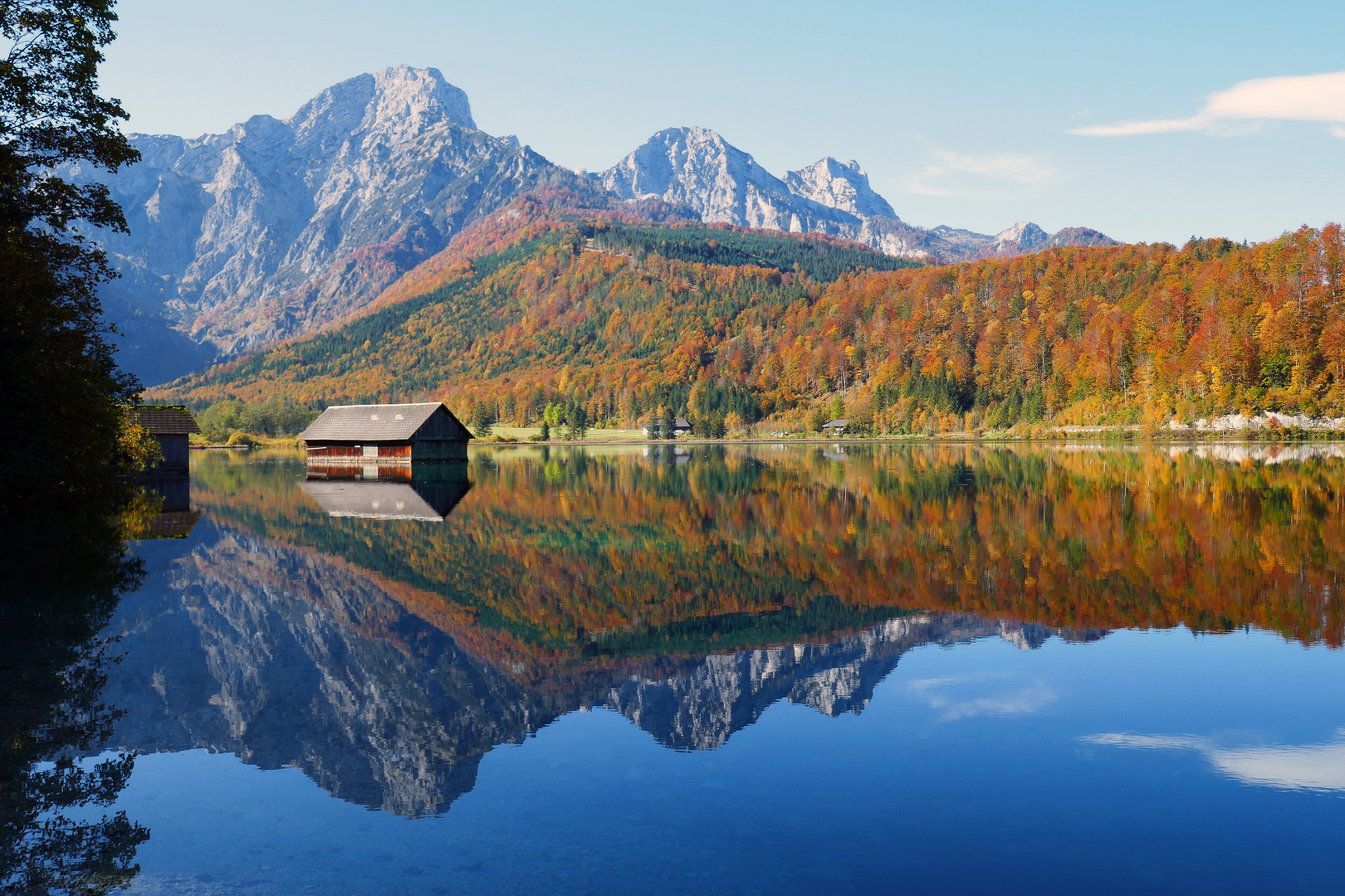 Almsee im Herbst