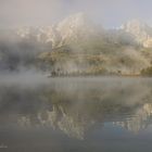 Almsee im Nebel