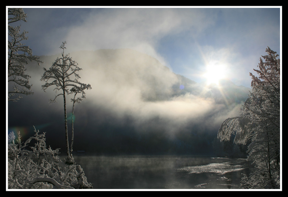 Almsee im Winter